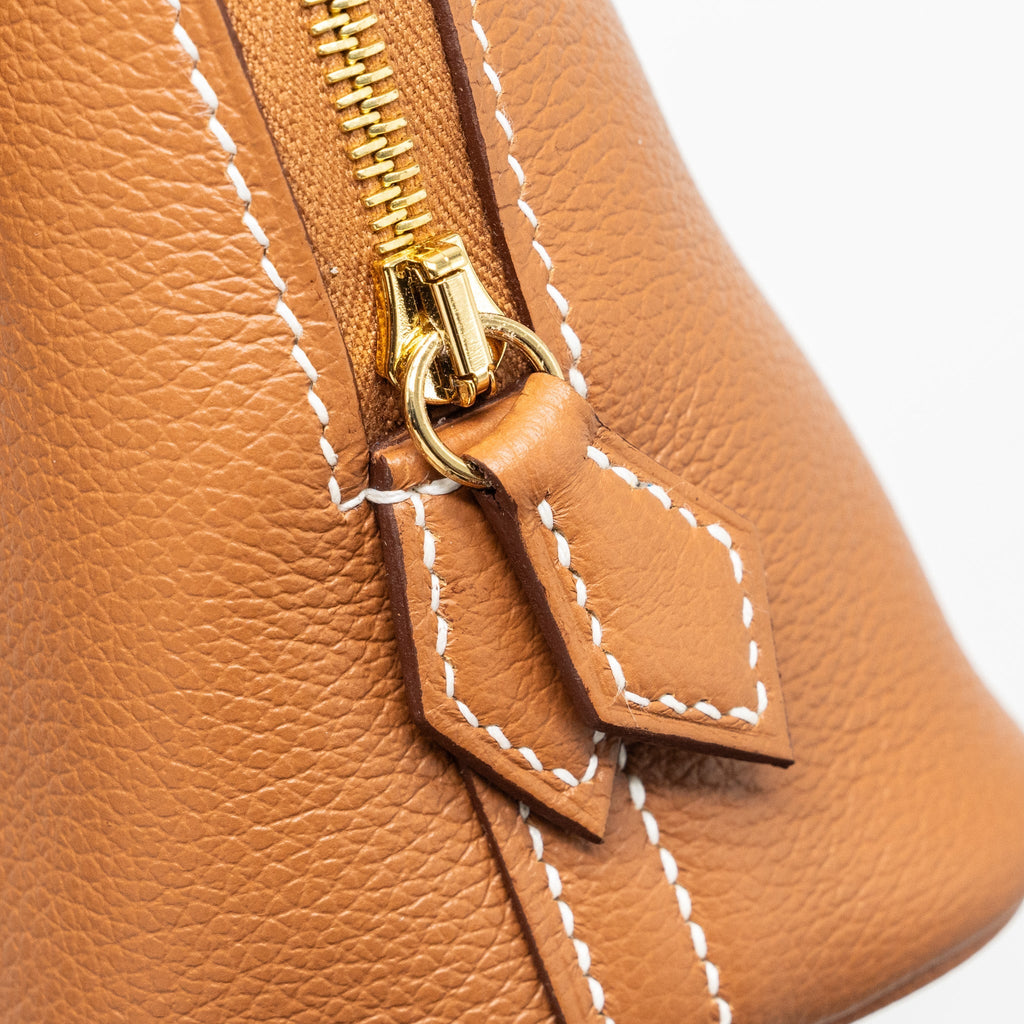 HERMES MINI BOLIDE 1923 EVERCOLOR GOLD GHW