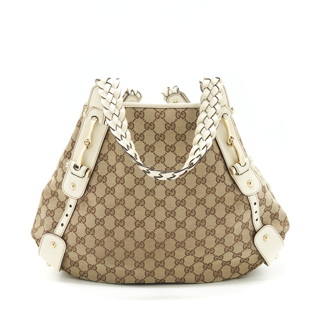 GUCCI TOTE BAG CANVAS GG SUPREME SHW