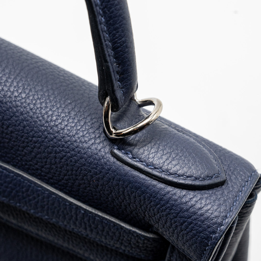 HERMES KELLY 28 TOGO BLUE NUIT SHW