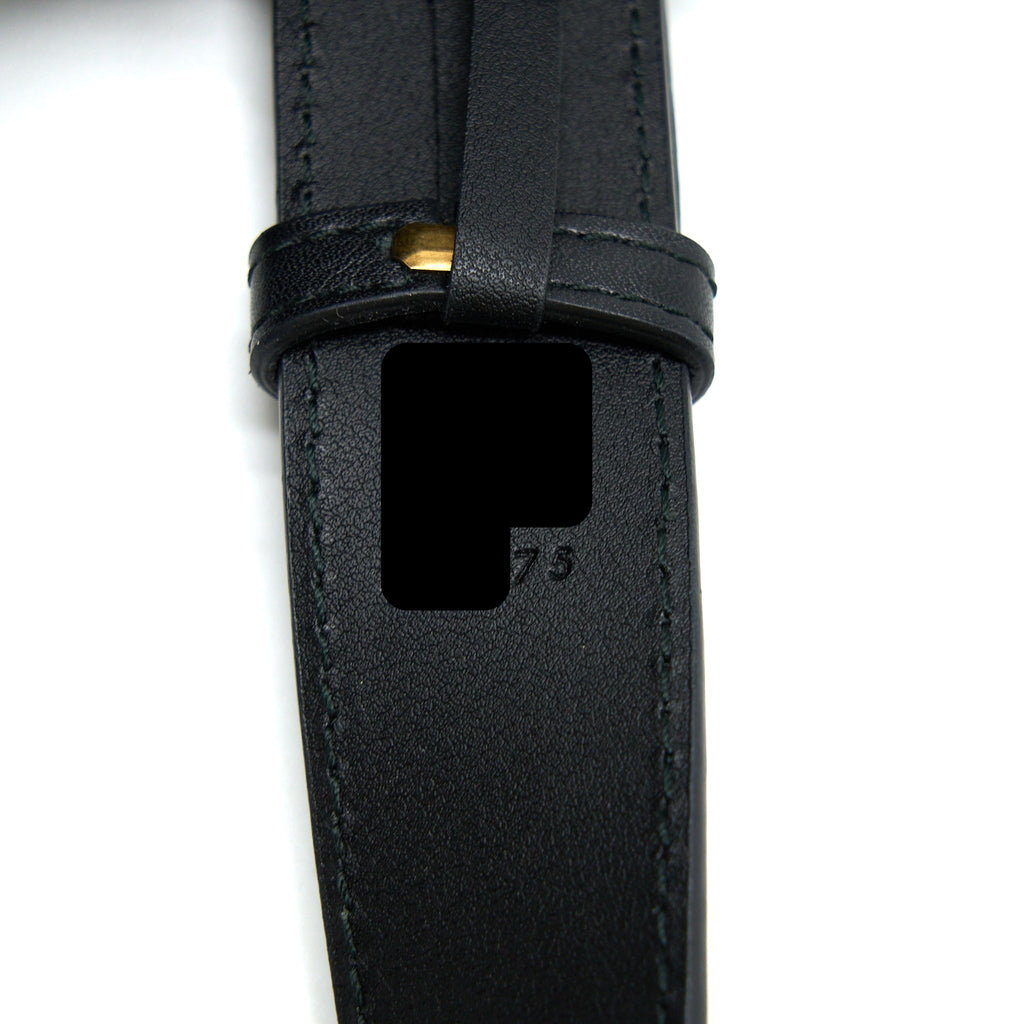 GUCCI SIZE95 MARMONT BELT BAG BLACK GHW