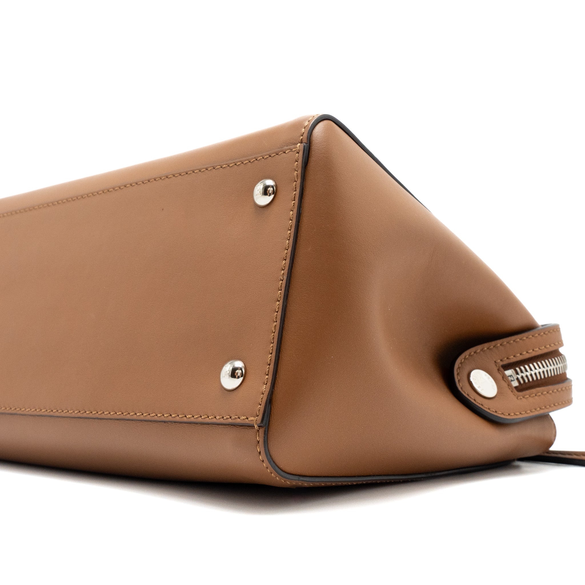 FENDI DOTCOM BAG CALFSKIN BROWN SHW