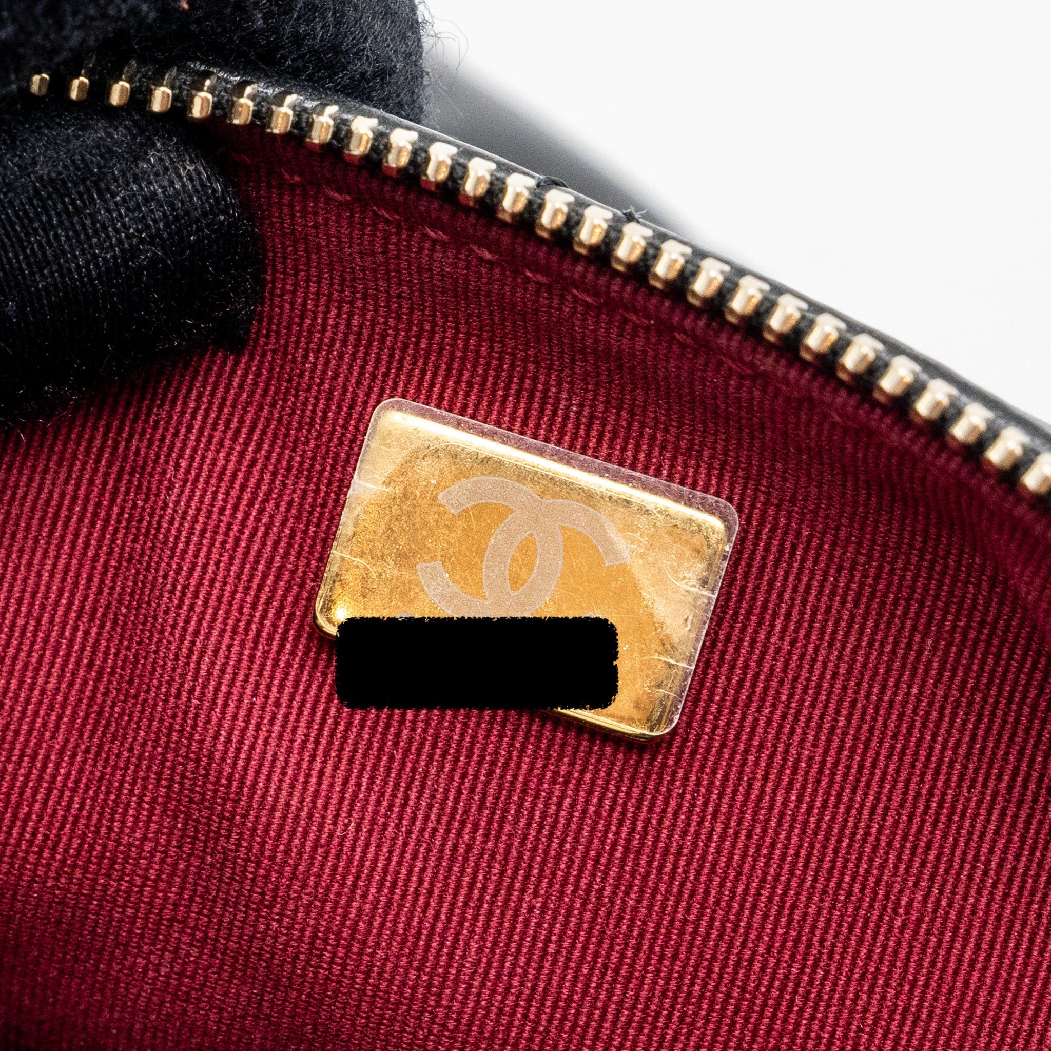 CHANEL 22B HOBO BAG LAMBSKIN BLACK GHW (MICROCHIP)