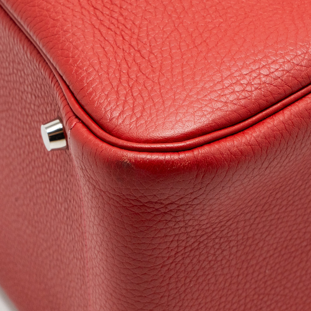 HERMES LINDY 34 CLEMENCE RED SHW