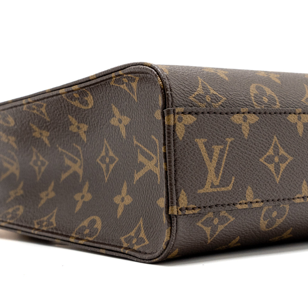 LOUIS VUITTON SAC PLAT BB MONOGRAM CANVAS GHW
