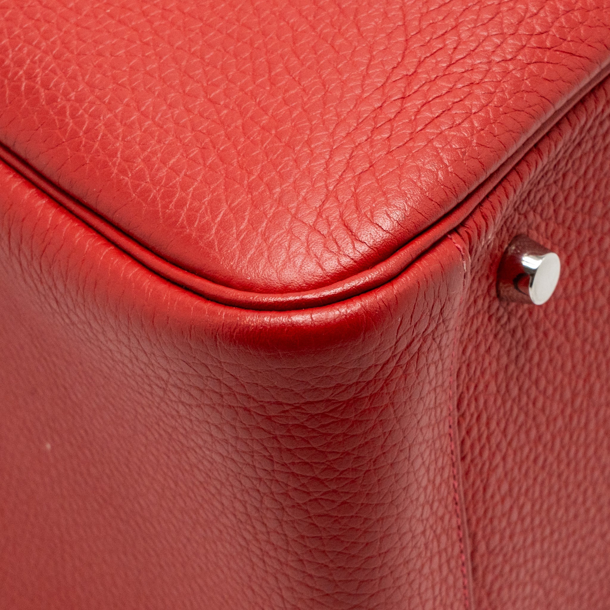 HERMES LINDY 34 CLEMENCE RED SHW