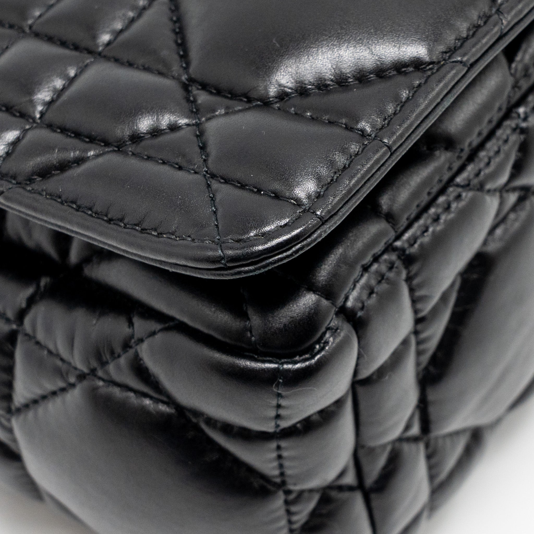 DIOR MEDIUM DIOR CARO BAG CALFSKIN SO BLACK
