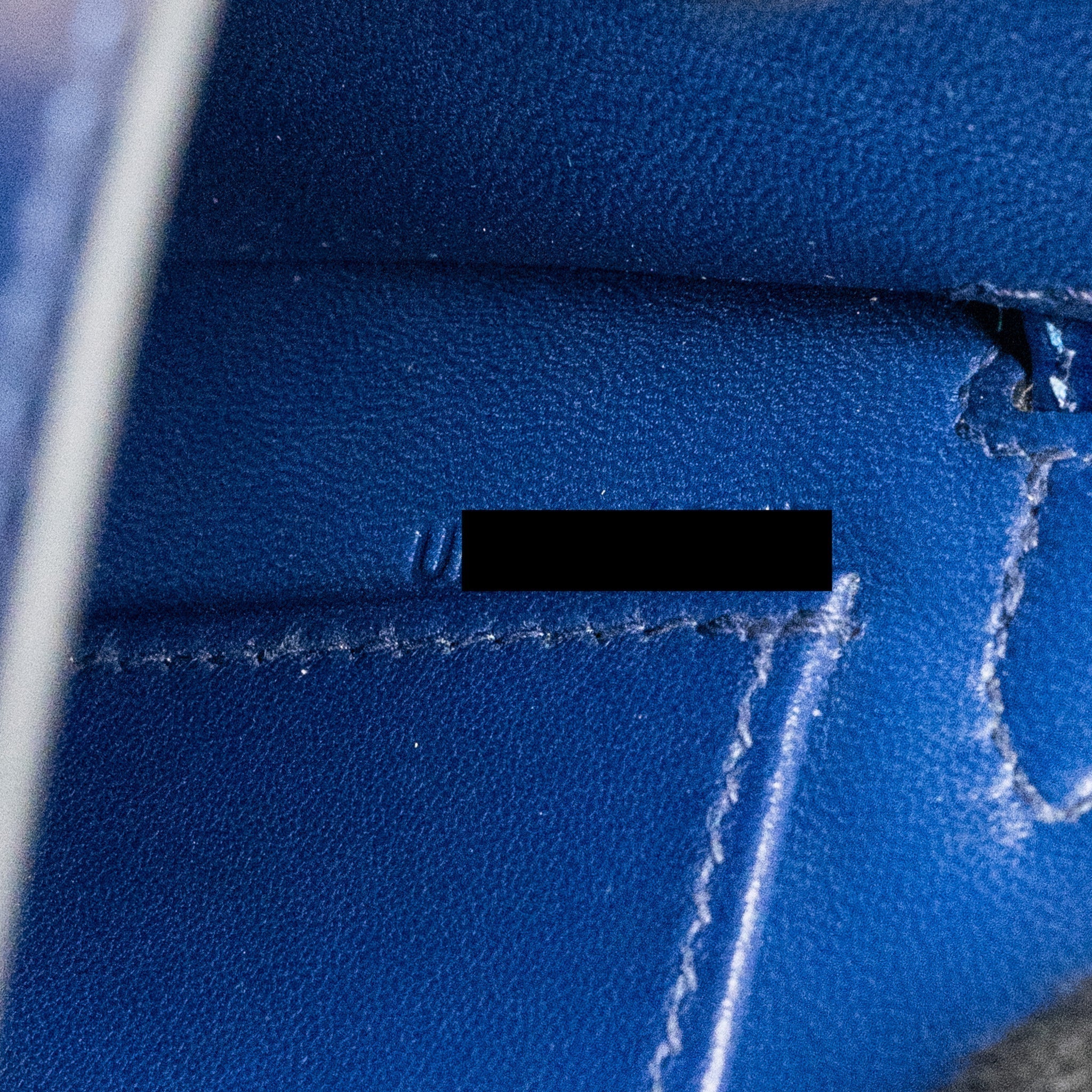 HERMES MINI KELLY II BOX CALFSKIN BLUE SAPHIR GHW