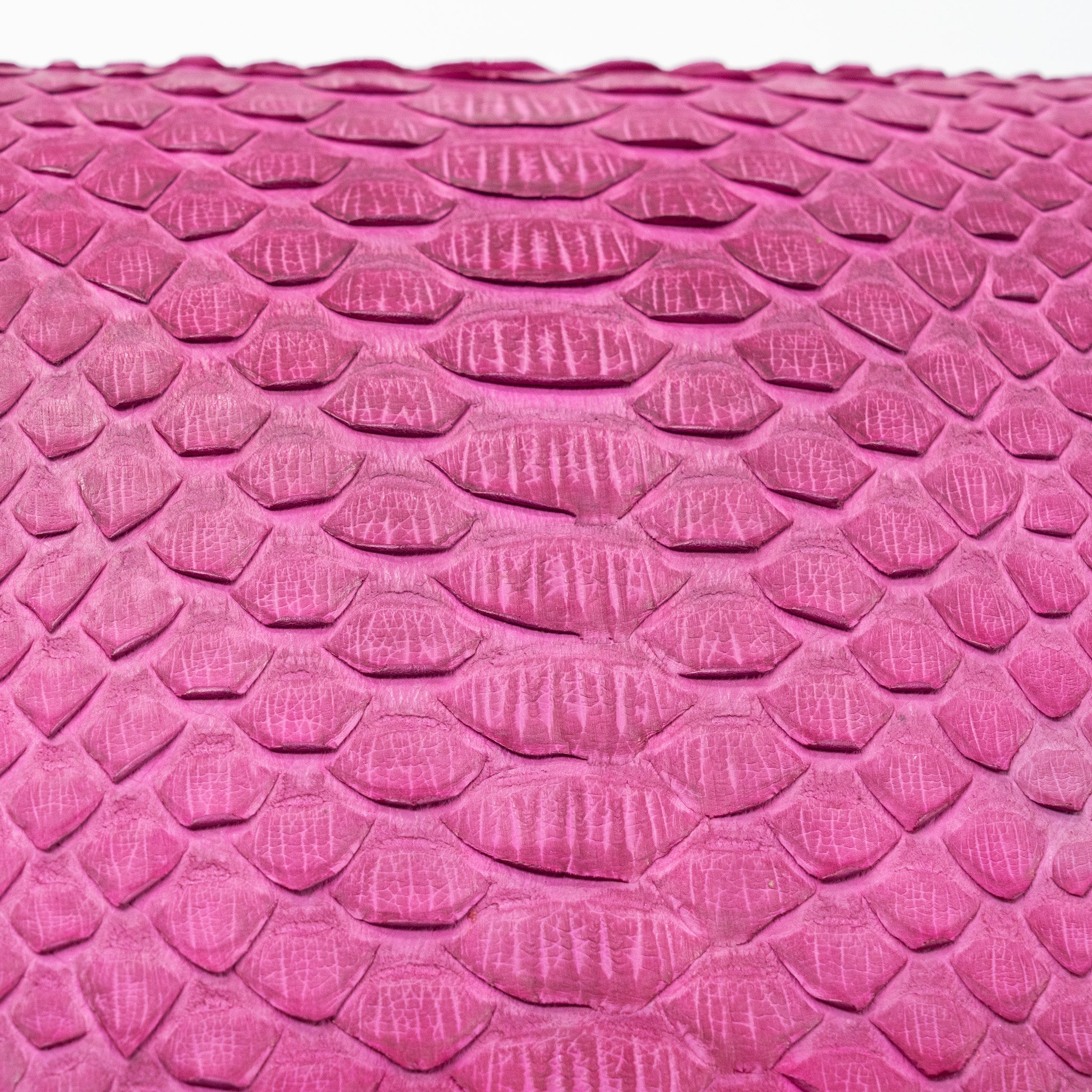 CHANEL MEDIUM BOY BAG PYTHON PINK BRUSHED SHW