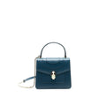 BVLGARI SERPENTI FOREVER TOP HANDLE BAG DARK GREEN