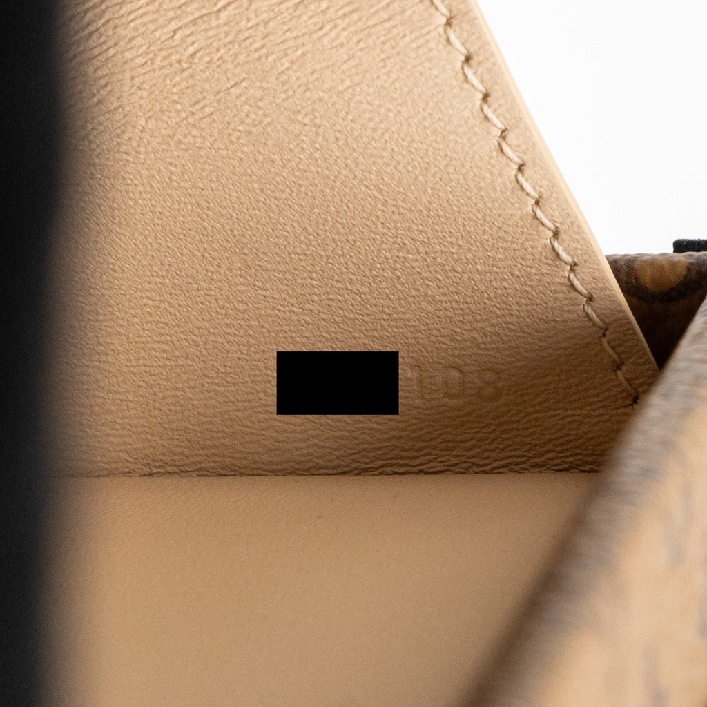 LOUIS VUITTON PETITE MALLE MONOGRAM REVERSE CANVAS GHW