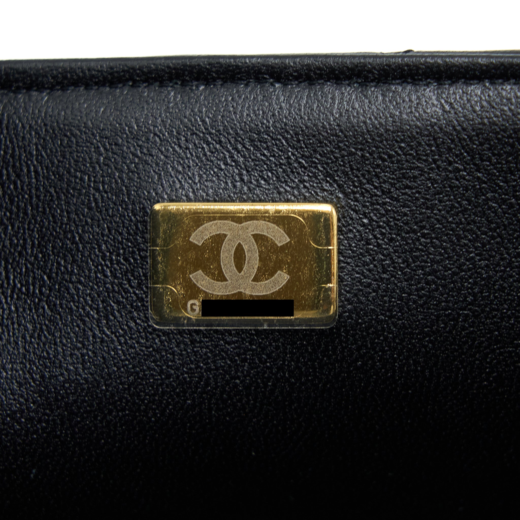 CHANEL CLASSIC MINI RECTANGULAR FLAP BAG LAMBSKIN BLACK LGHW (MICROCHIP)