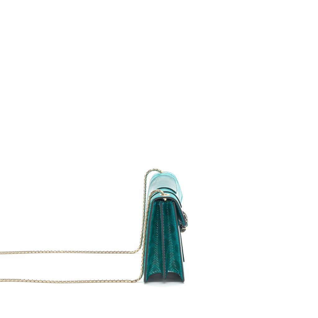 BVALGARI SERPENTI FOREVER CROSSBODY MINI BAG KARUNG GREEN
