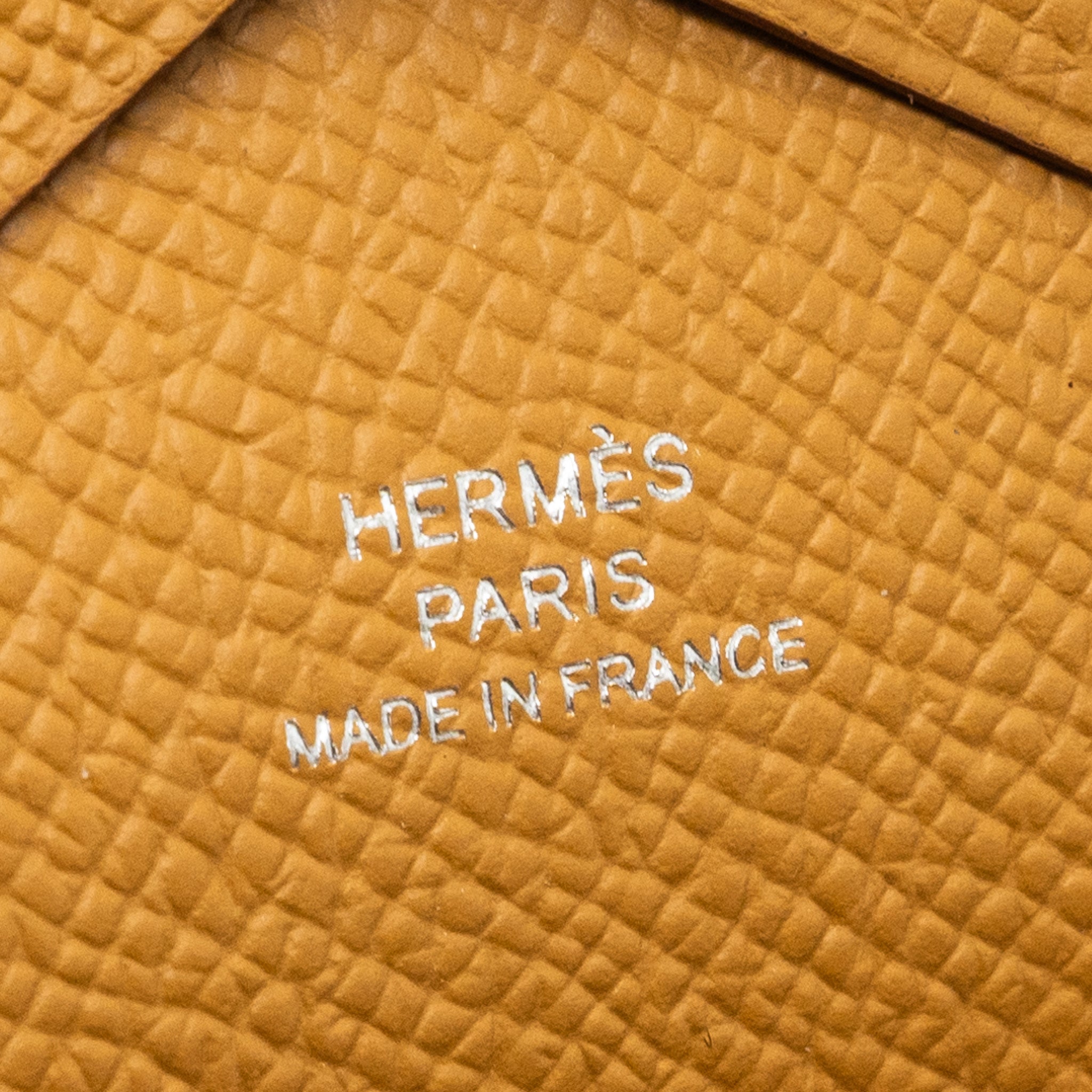 HERMES CALVI DUO CARD HOLDER EPSOM SESAME SHW