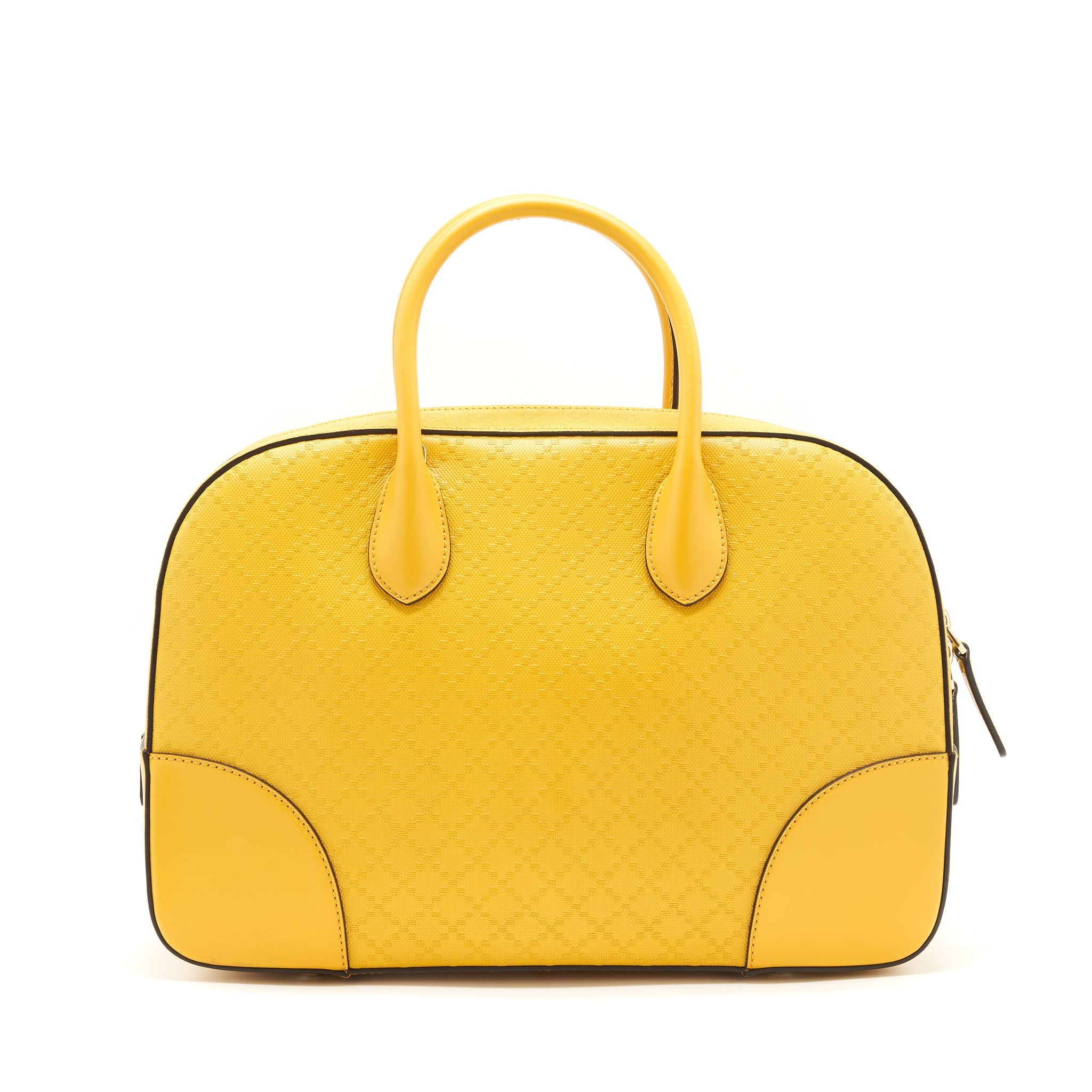 GUCCI LARGE BOWLING BAG YELLOW