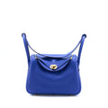 HERMES LINDY 26 CLEMENCE BLUE ROYAL GHW