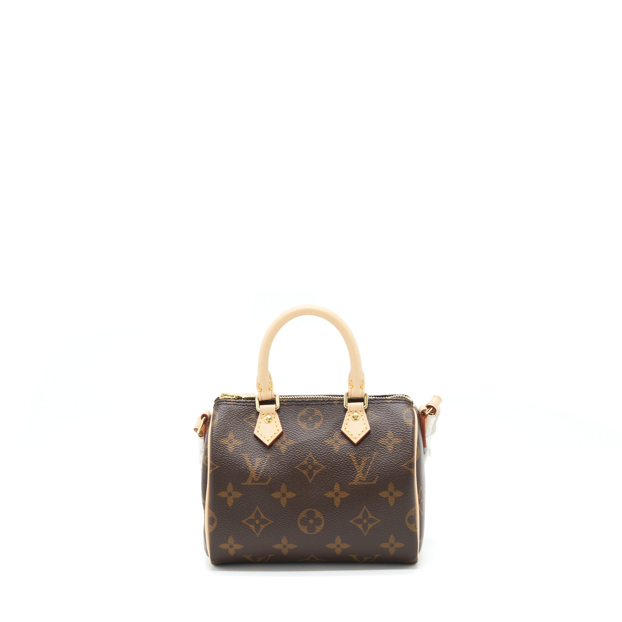 LOUIS VUITTON NANO SPEEDY MONOGRAM CANVAS GHW
