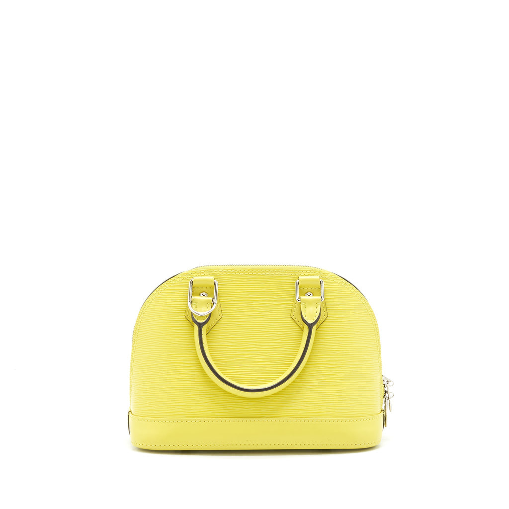 LOUIS VUITTON ALMA BB EPI YELLOW