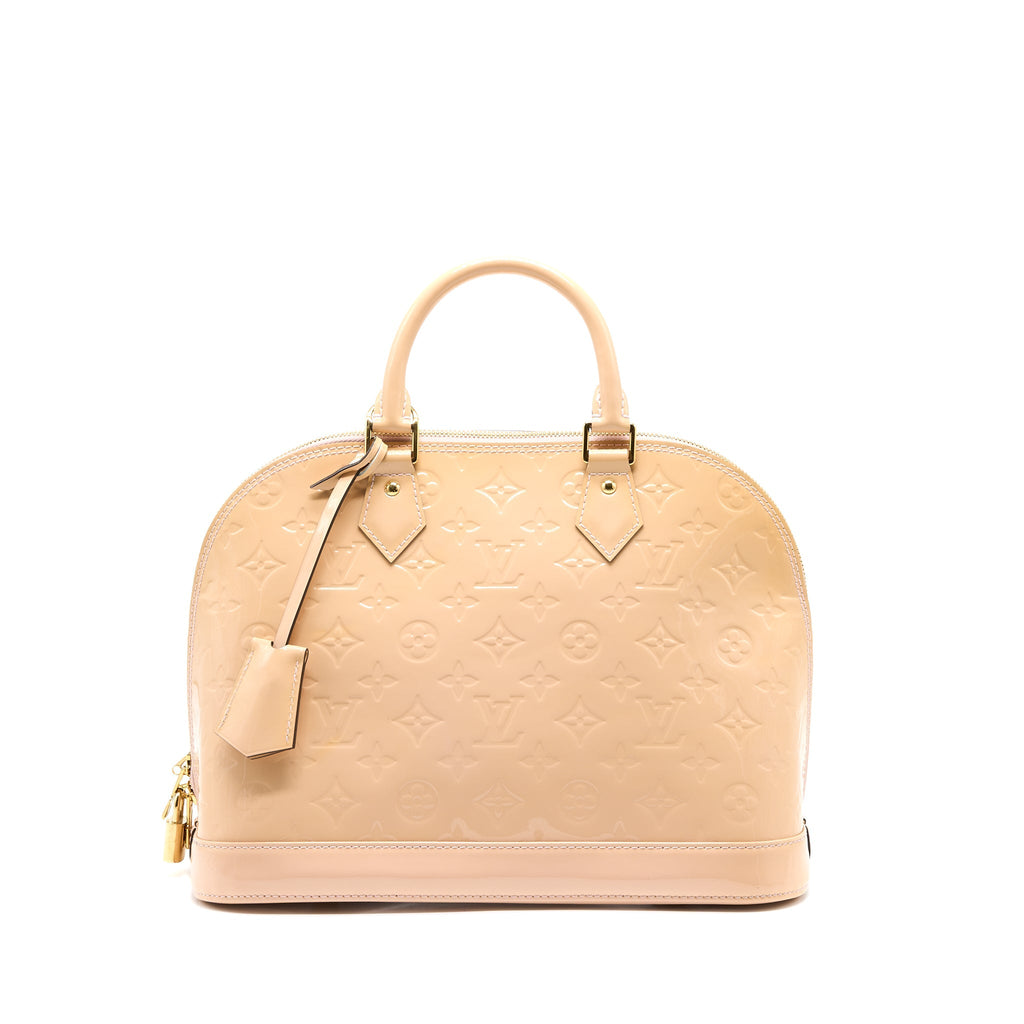 LOUIS VUITTON ALMA PM LIGHT BEIGE GHW