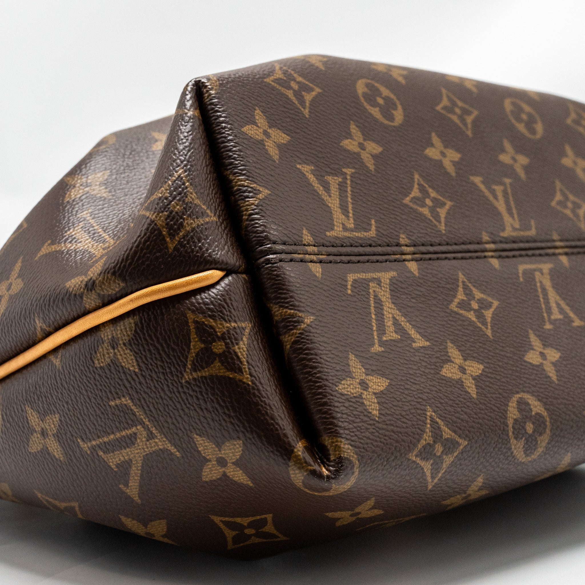 LOUIS VUITTON TURENNE PM BAG MONOGRAM CANVAS BROWN GHW