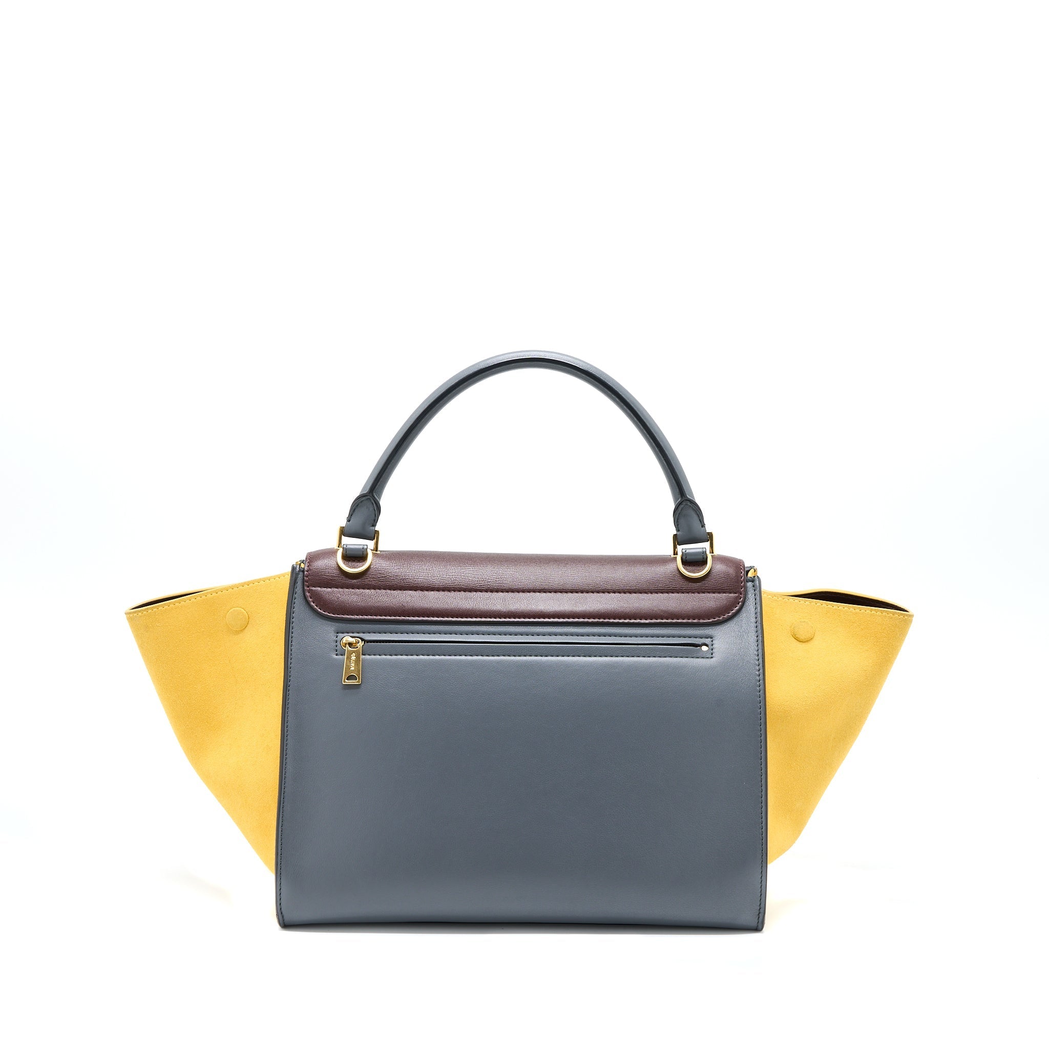 CELINE TRAPEZE BAG MULTICOLOURED GHW