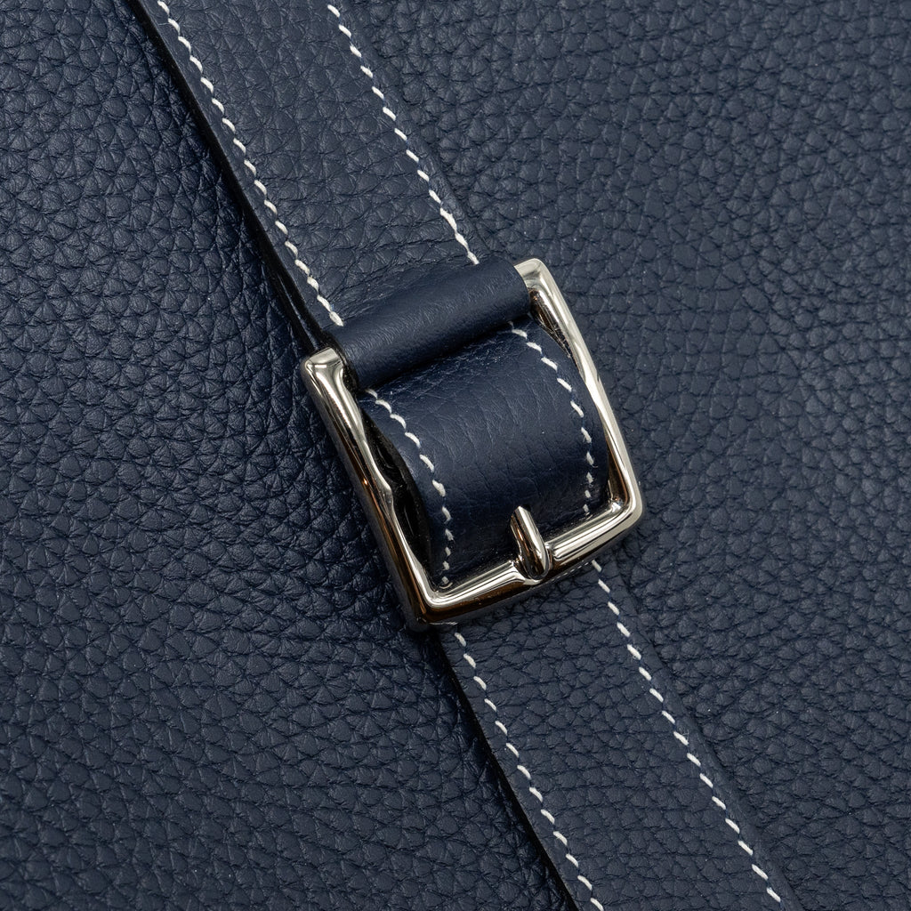 HERMES HALZAN 31 CLEMENCE BLUE NUIT SHW