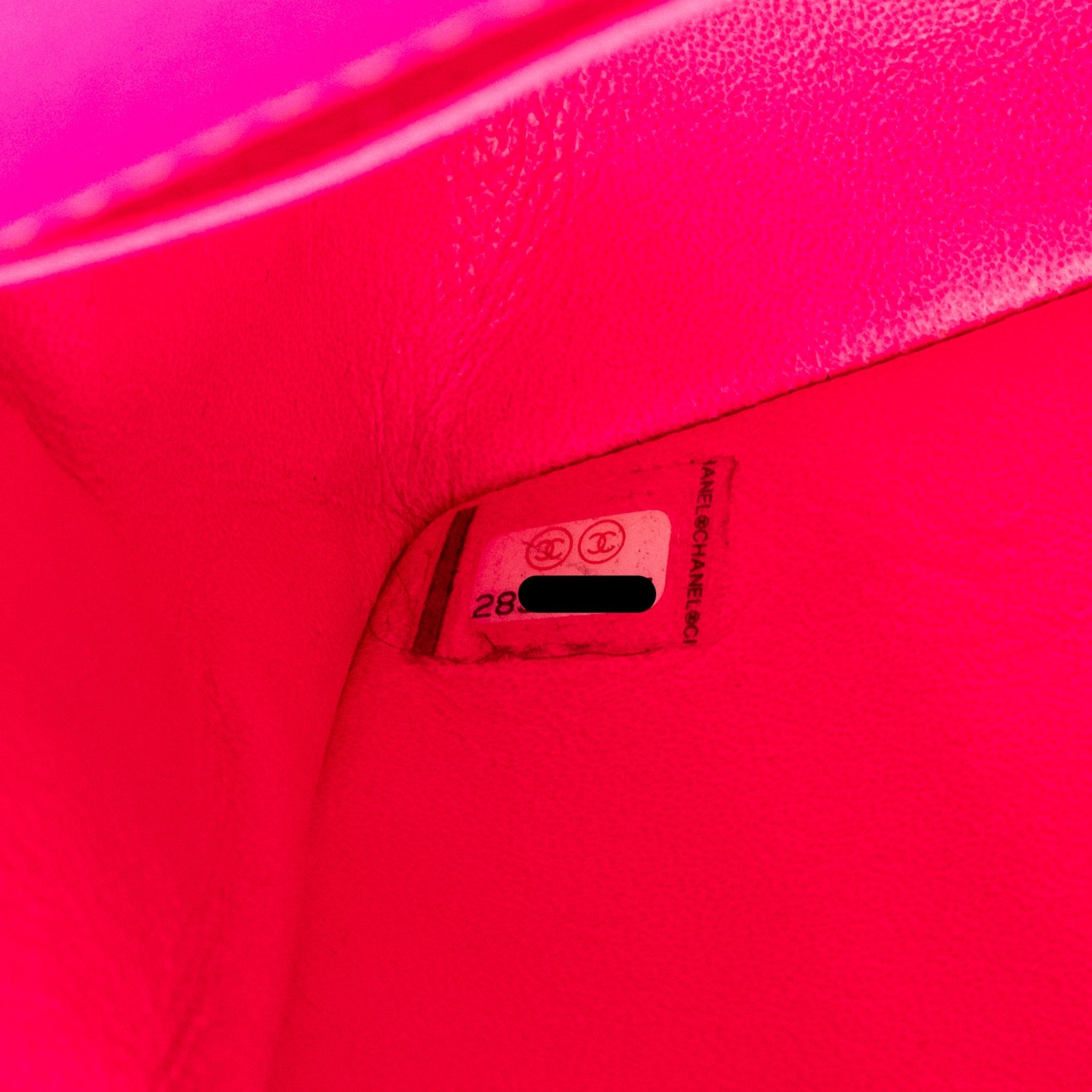 CHANEL MINI 2.55 REISSUE FLAP BAG GOATSKIN PINK SHW