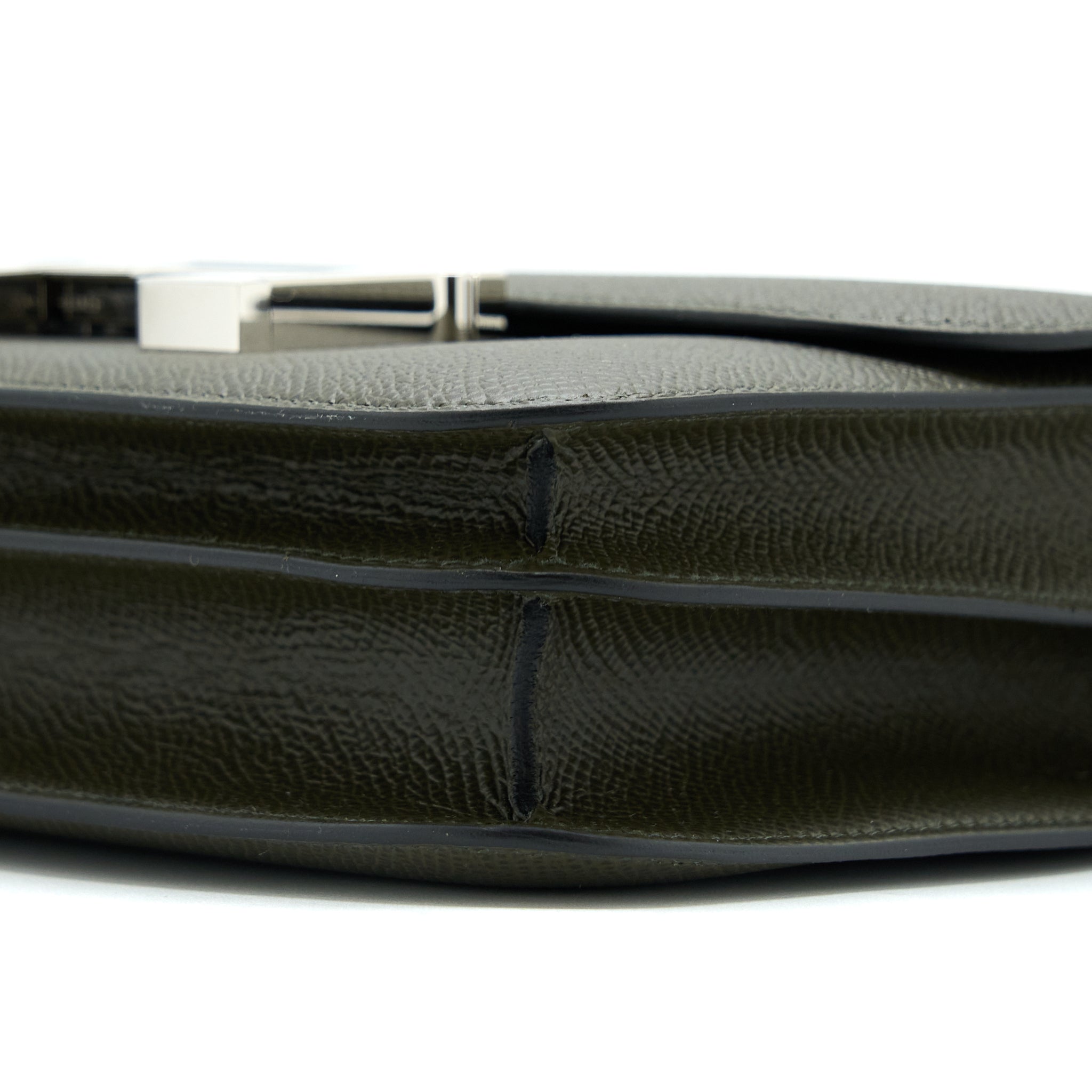 HERMES MINI CONSTANCE EPSOM C6 VERT DE GRIS SHW