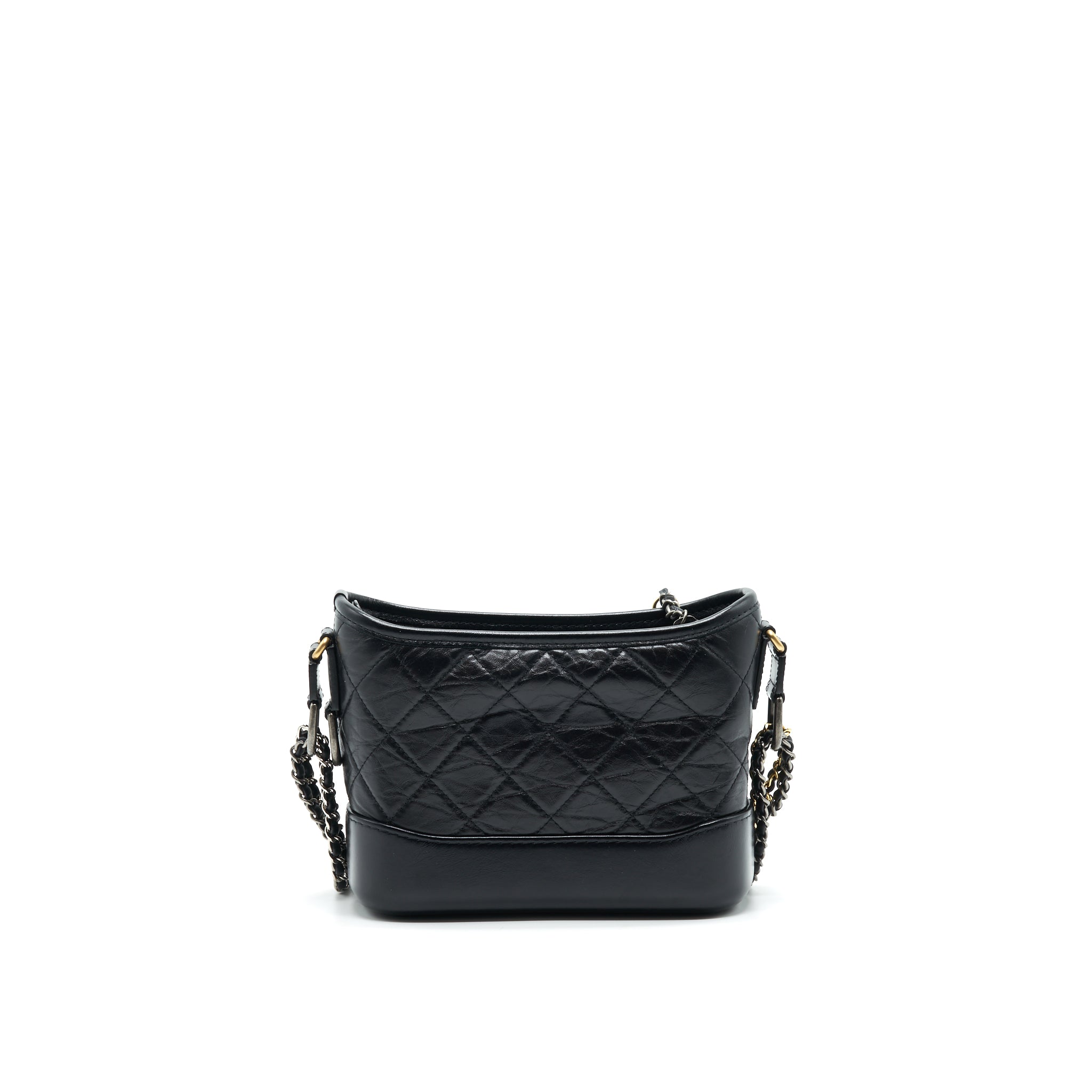 CHANEL SMALL BLACK GABRIELLE HOBO BAG