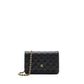 CHANEL CLASSIC WALLET ON CHAIN CAVIAR BLACK GHW