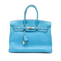 HERMES BIRKIN 35 TOGO BLUE JEANS SHW