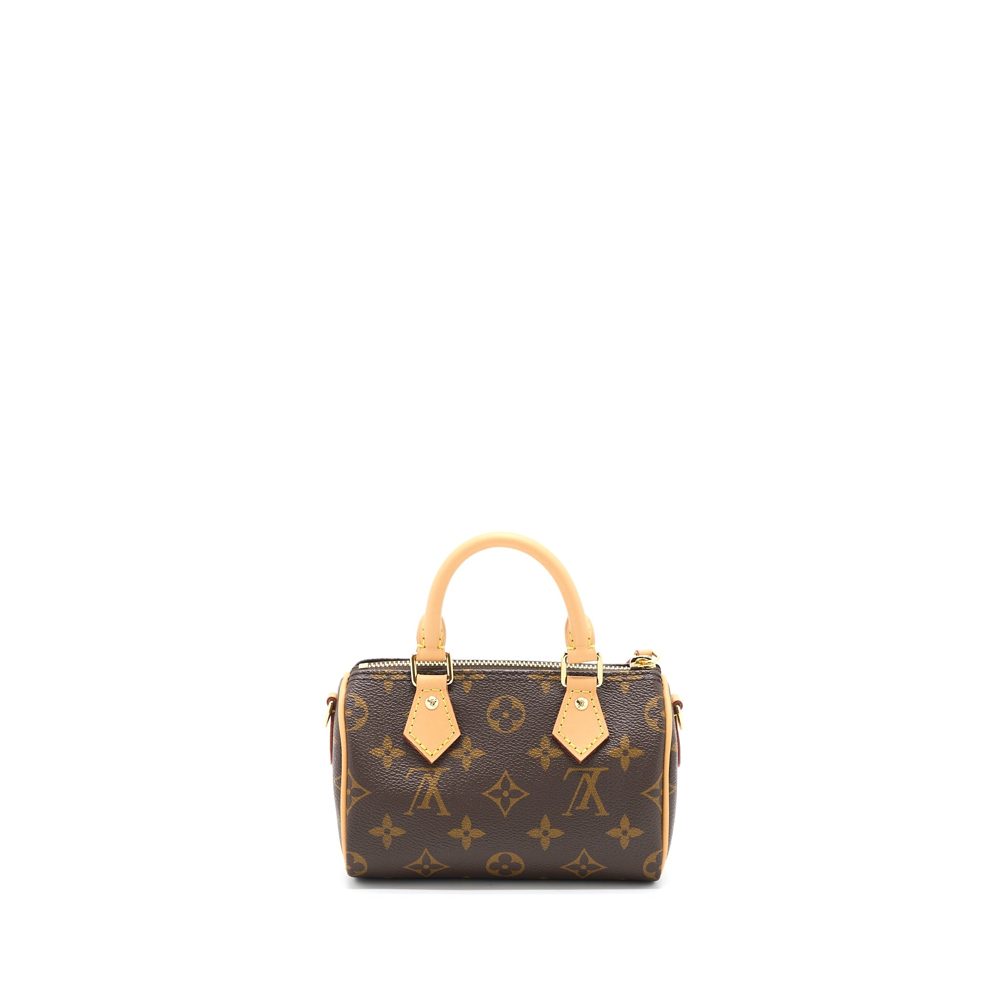 LOUIS VUITTON NANO SPEEDY MONOGRAM CANVAS GHW(NEW VERSION)
