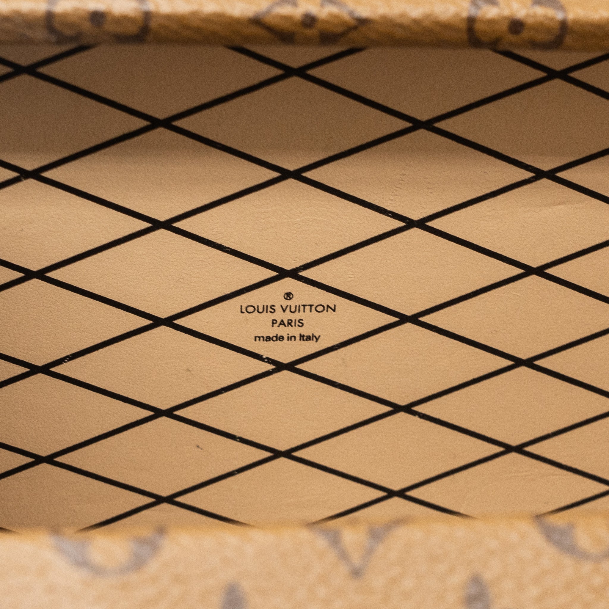LOUIS VUITTON PETITE MALLE MONOGRAM REVERSE CANVAS GHW