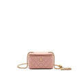CHANEL 21B DARK PINK PEARL CRUSH RECTANGULAR VANITY