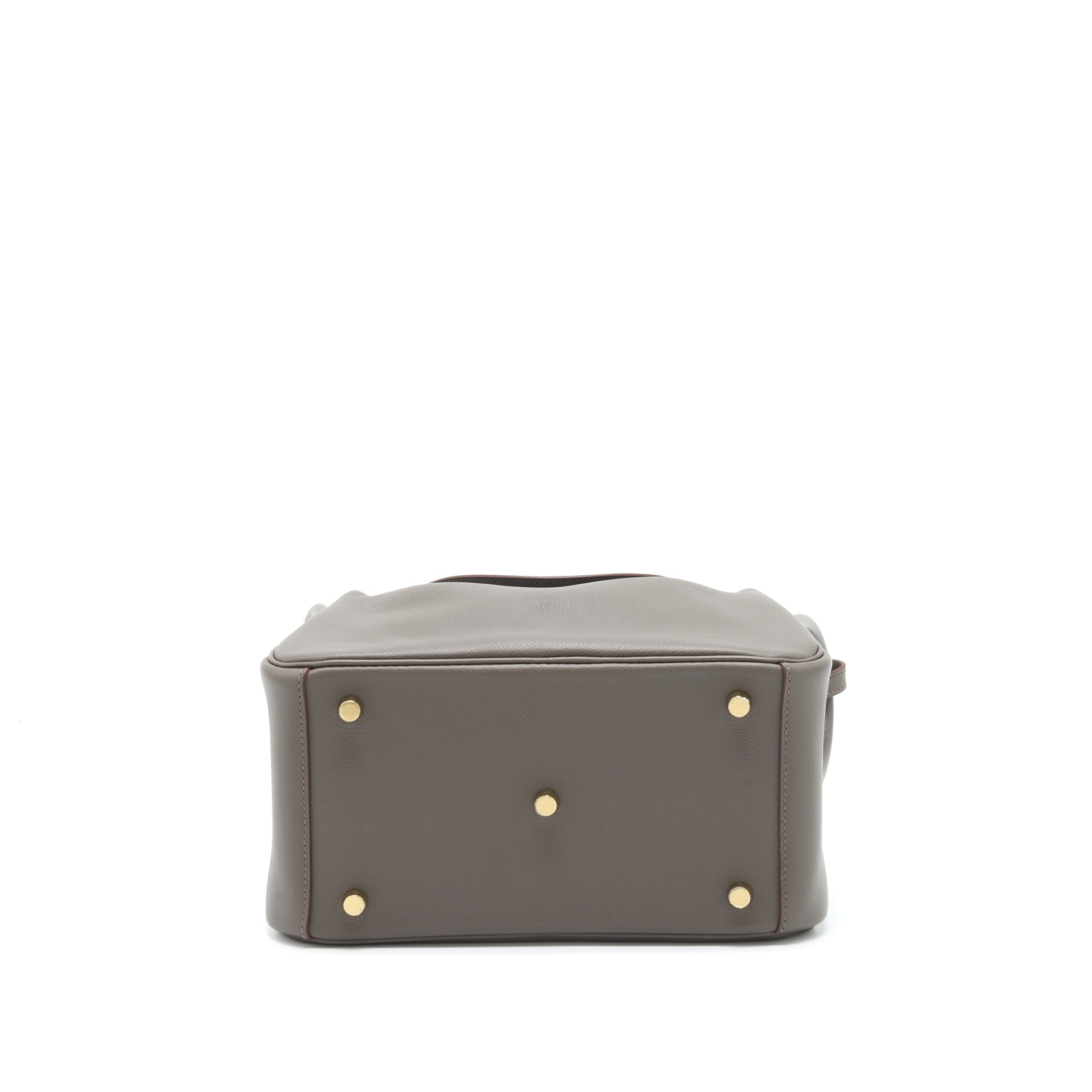 HERMES LINDY 26 EVERCOLOR 8F GRIS ETAIN GHW