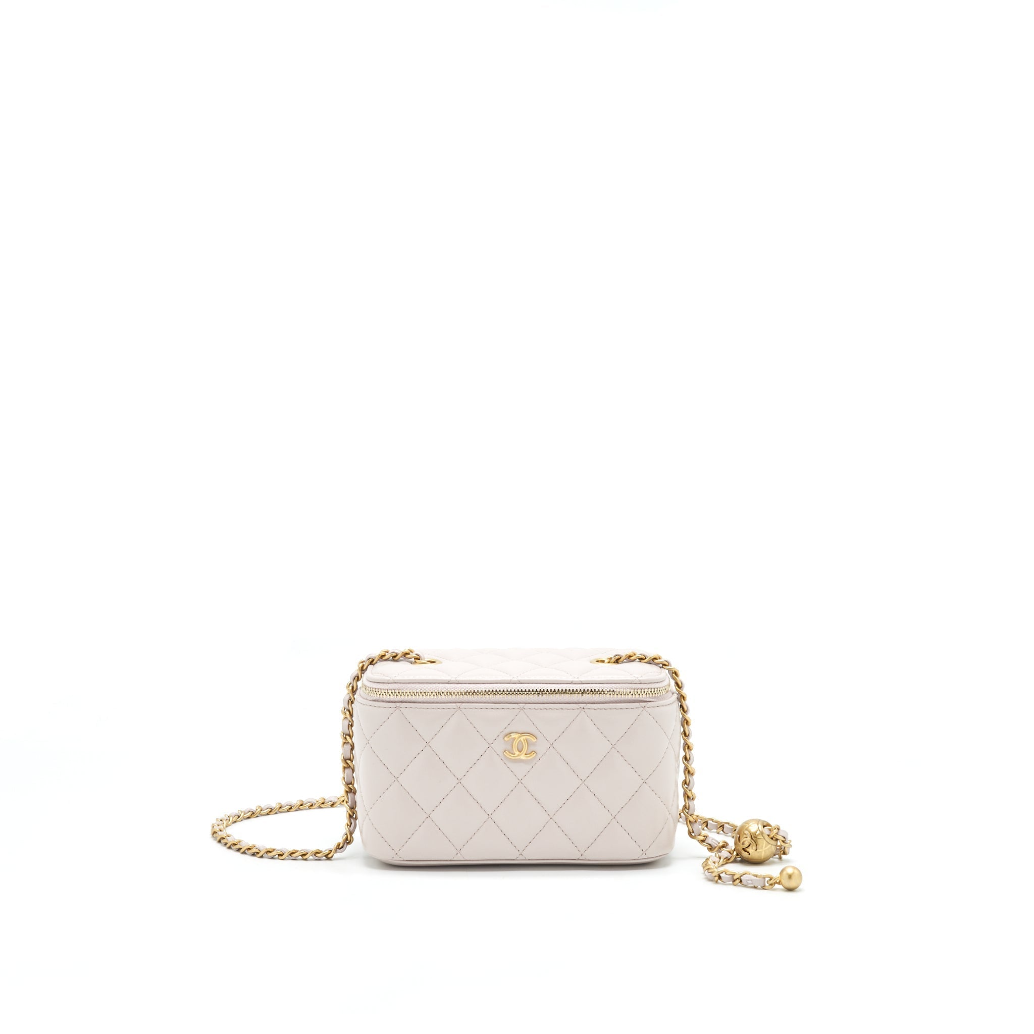 CHANEL 21B LIGHT PURPLE PEARL CRUSH RECTANGULAR VANITY