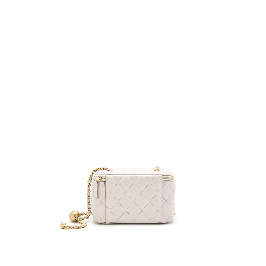 CHANEL 21B LIGHT PURPLE PEARL CRUSH RECTANGULAR VANITY