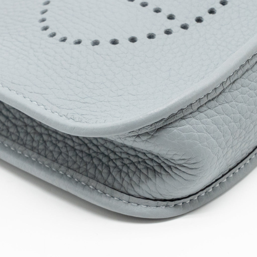 HERMES MINI EVELYNE CLEMENCE GRIS PANTIN LGHW