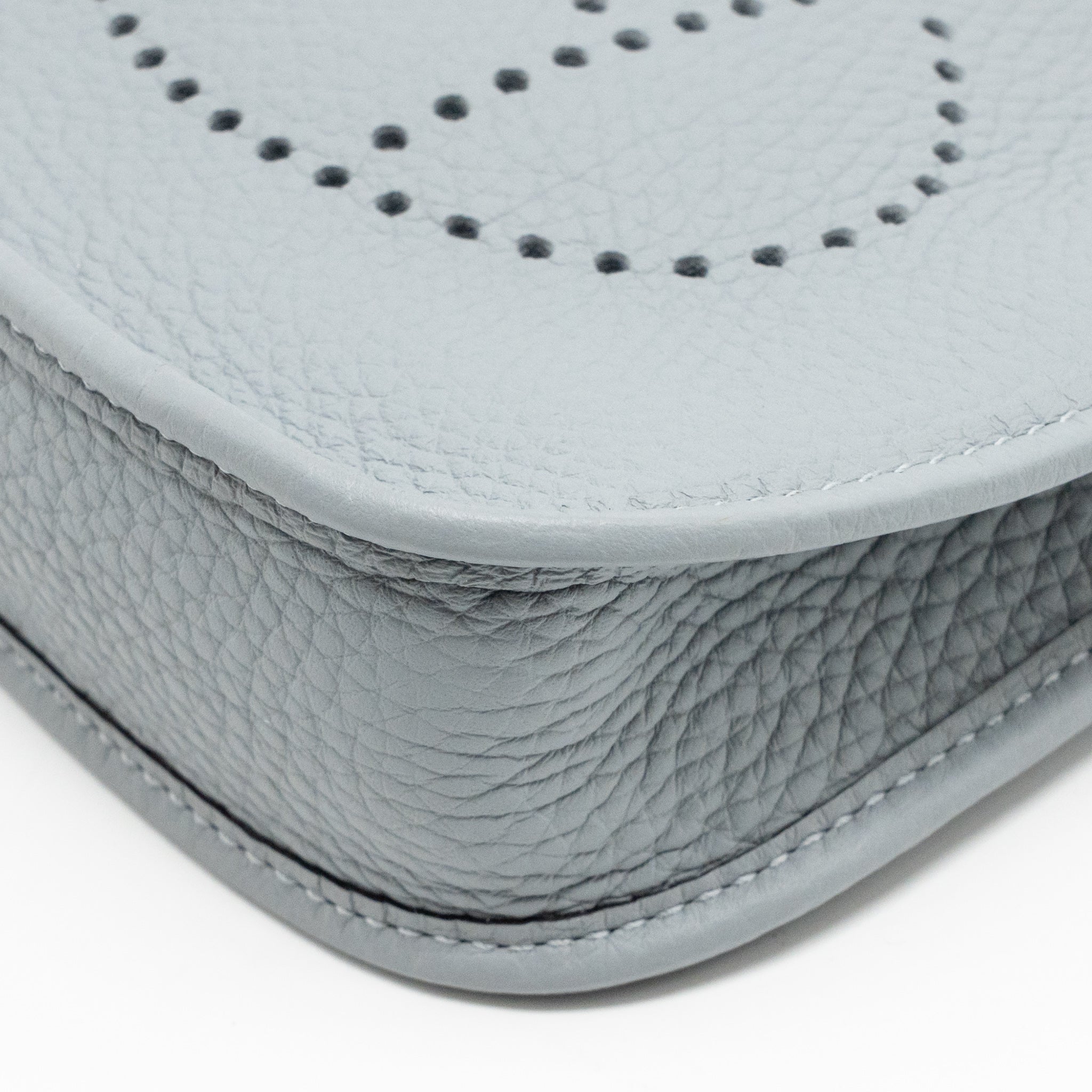 HERMES MINI EVELYNE CLEMENCE GRIS PANTIN LGHW
