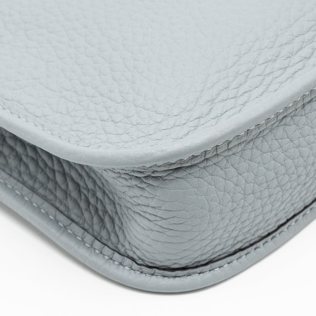 HERMES MINI EVELYNE CLEMENCE GRIS PANTIN LGHW