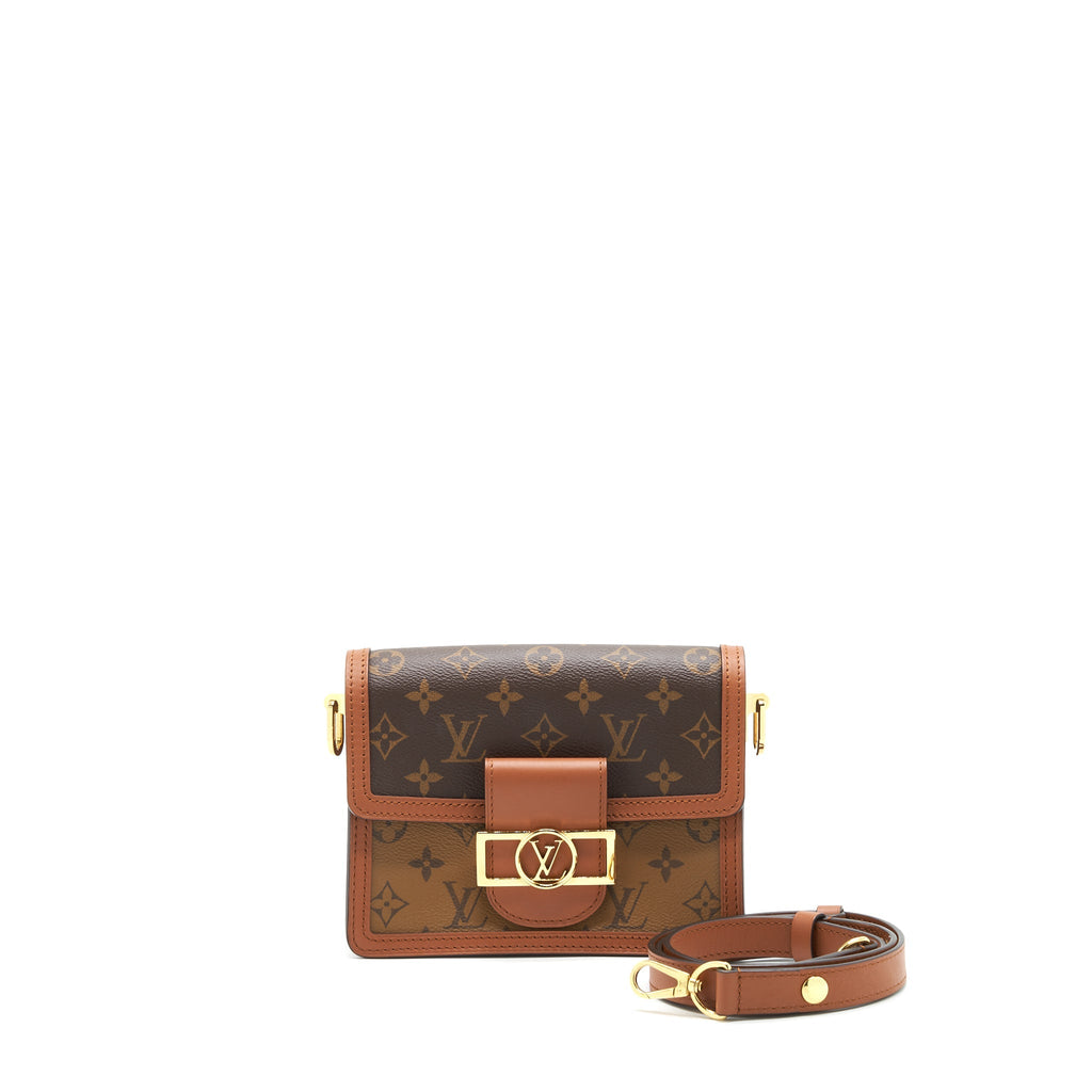 LOUIS VUITTON MINI DAUPHINE BAG IN MONOGRAM CANVAS