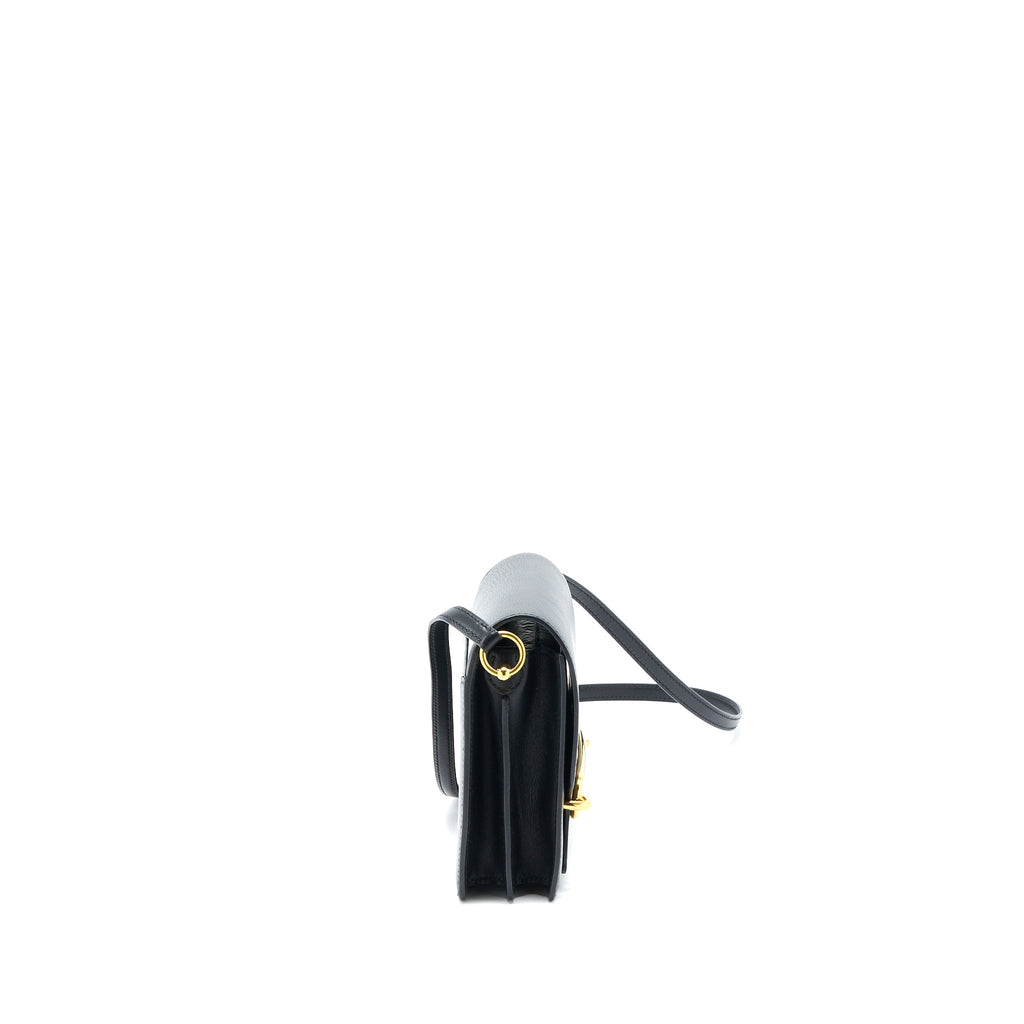 HERMES MINI ROULIS EVERCOLOR BLACK GHW