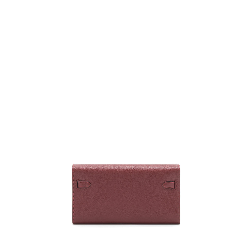 HERMES KELLY TO GO CHEVRON MYSORE 55 ROUGE H GHW