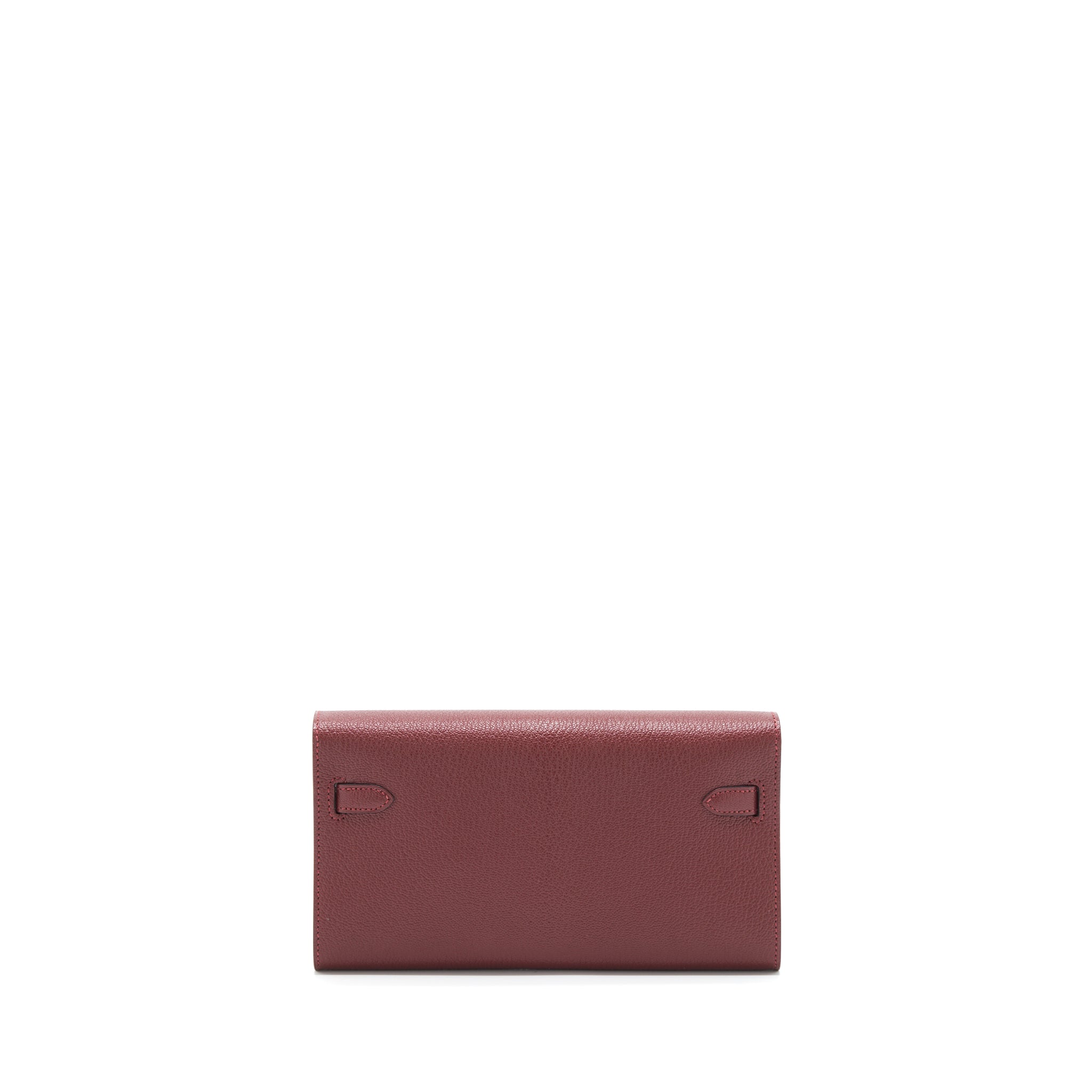 HERMES KELLY TO GO CHEVRON MYSORE 55 ROUGE H GHW