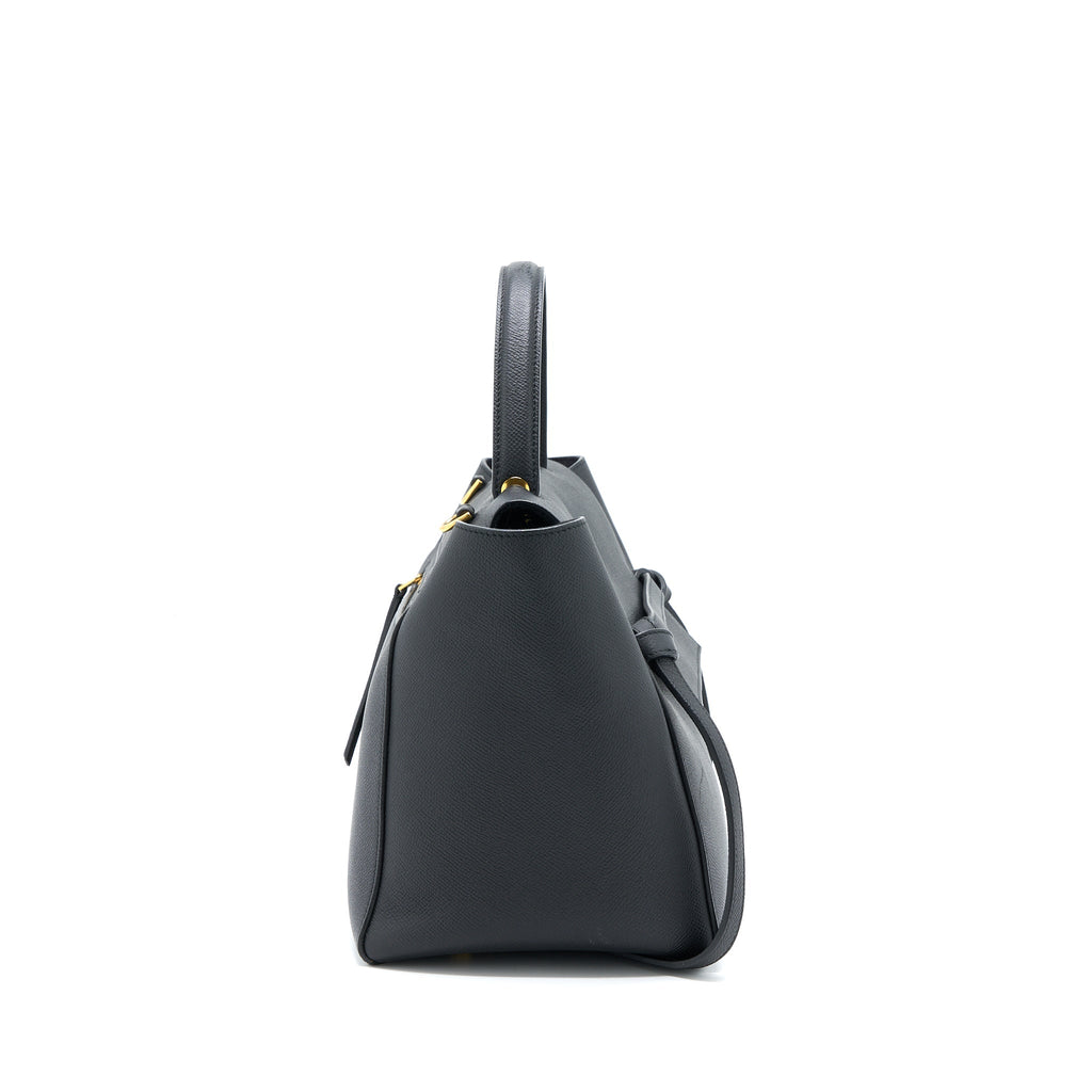 CELINE MINI BELT BAG GRAINED CALFSKIN BLACK GHW