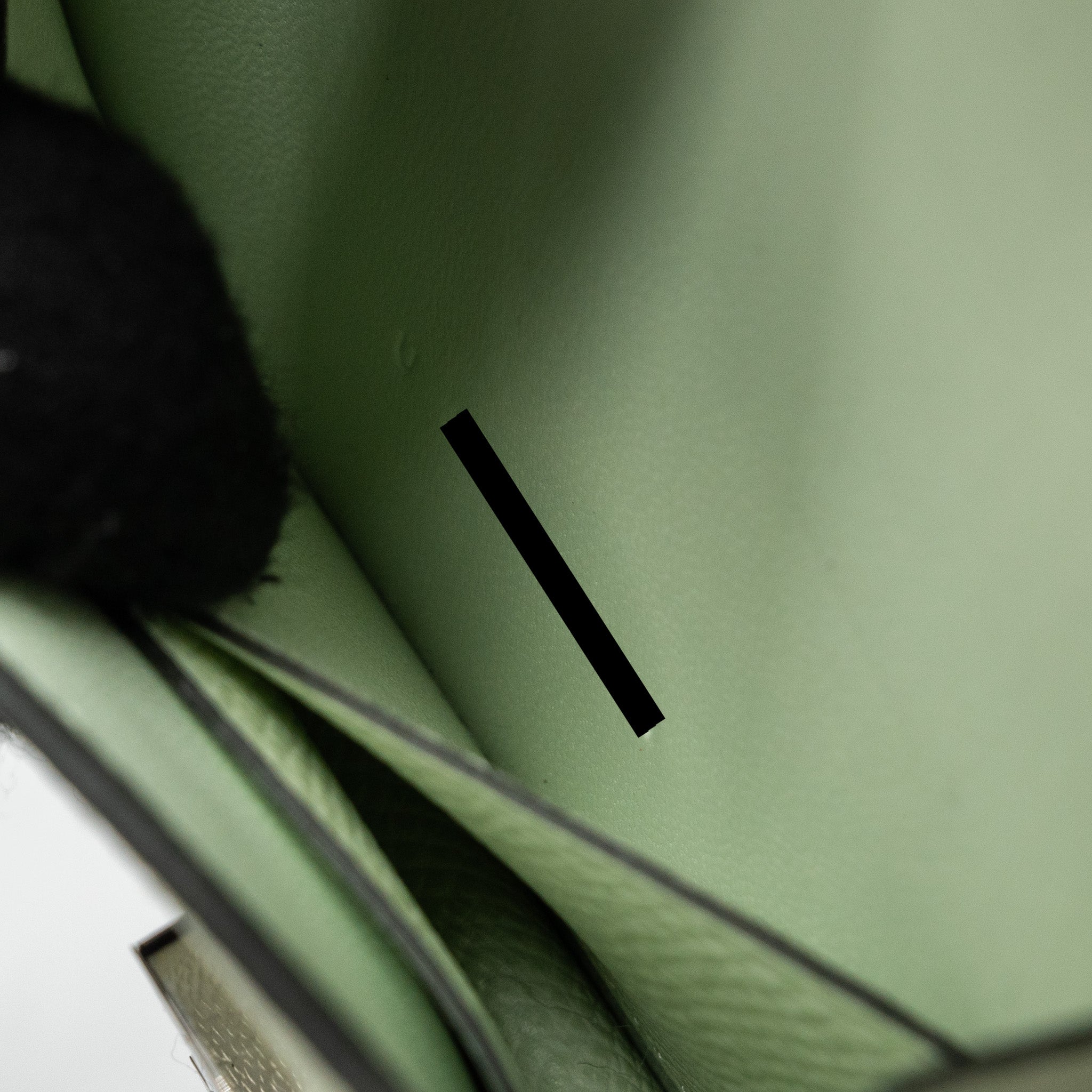 HERMES CONSTANCE SLIM EPSOM VERT FIZZ SHW