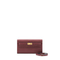 HERMES KELLY TO GO CHEVRON MYSORE 55 ROUGE H GHW