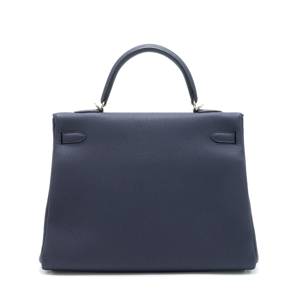 HERMES KELLY 35 TOGO BLUE NUIT SHW