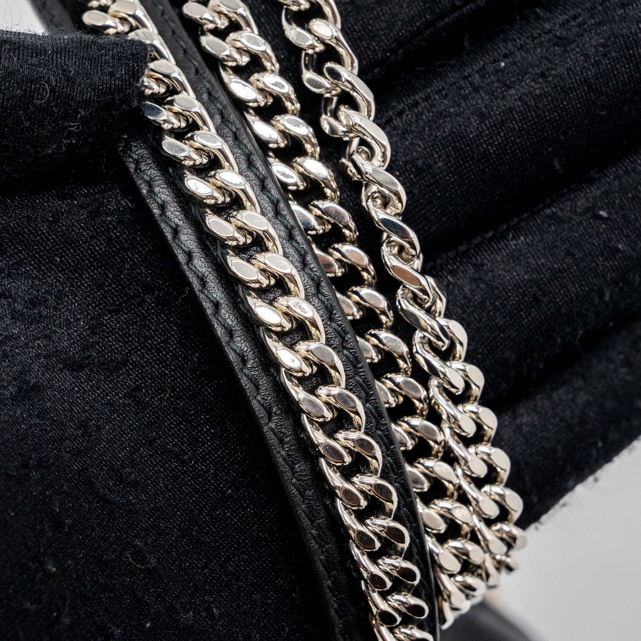 DIOR MINI LADY DIOR LAMBSKIN BLACK SHW