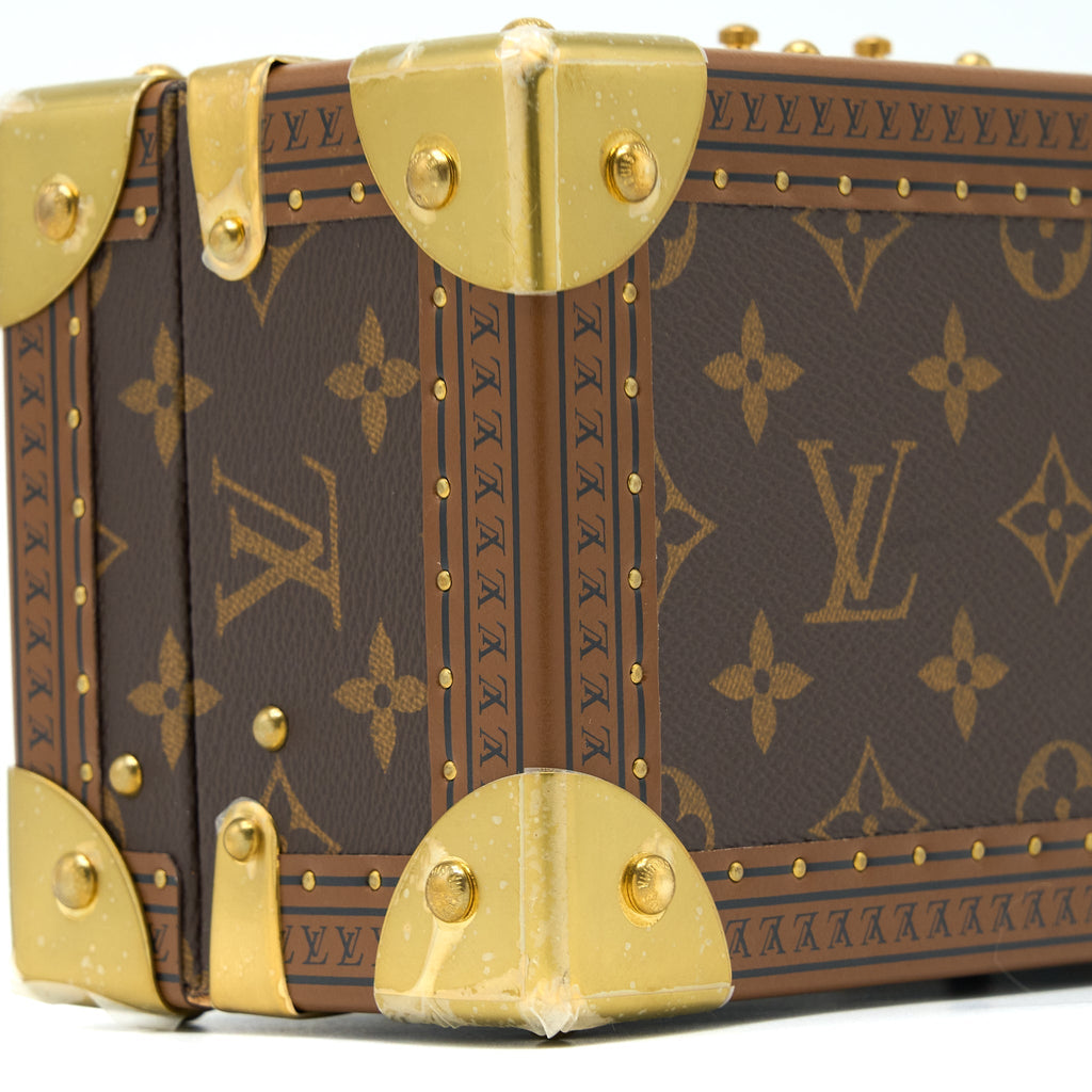 LOUIS VUITTON COFFRET TRESOR 20 MONOGRAM CANVAS GHW