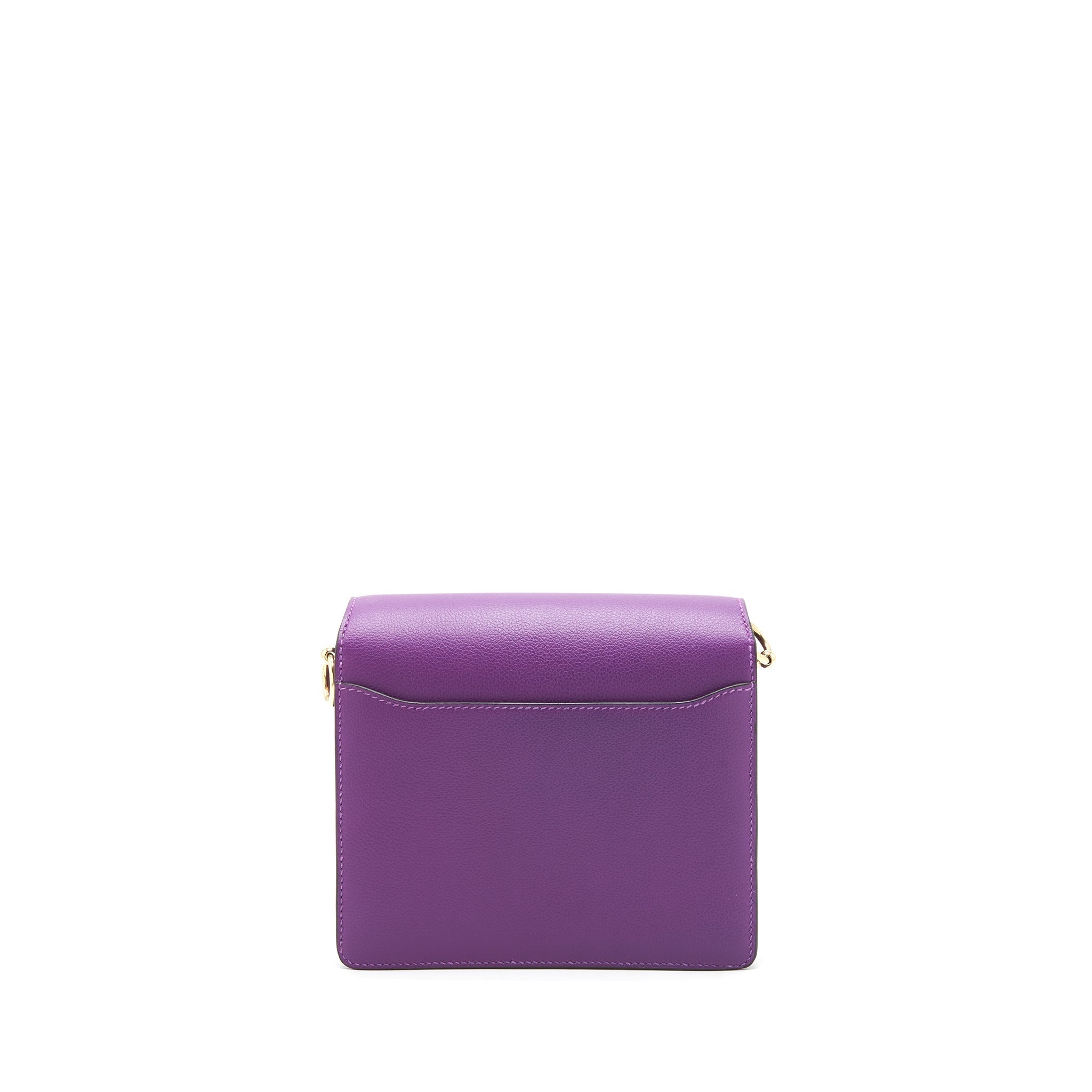 HERMES MINI ROULIS EVERLCOLOR P9 ANEMONE GHW